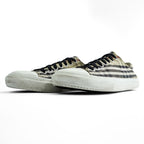 BURBERRY Check Canvas Low-Top Sneakers Beige Size 42 Made in China