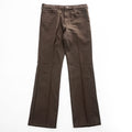 Wrangler USA製 70年代 ヴィンテージ フレア スラックス パンツ L ブラウン 42TALON ブーツカット 00082BN