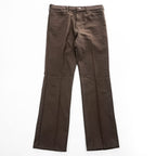 Wrangler USA製 70年代 ヴィンテージ フレア スラックス パンツ L ブラウン 42TALON ブーツカット 00082BN