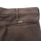 Wrangler USA製 70年代 ヴィンテージ フレア スラックス パンツ L ブラウン 42TALON ブーツカット 00082BN