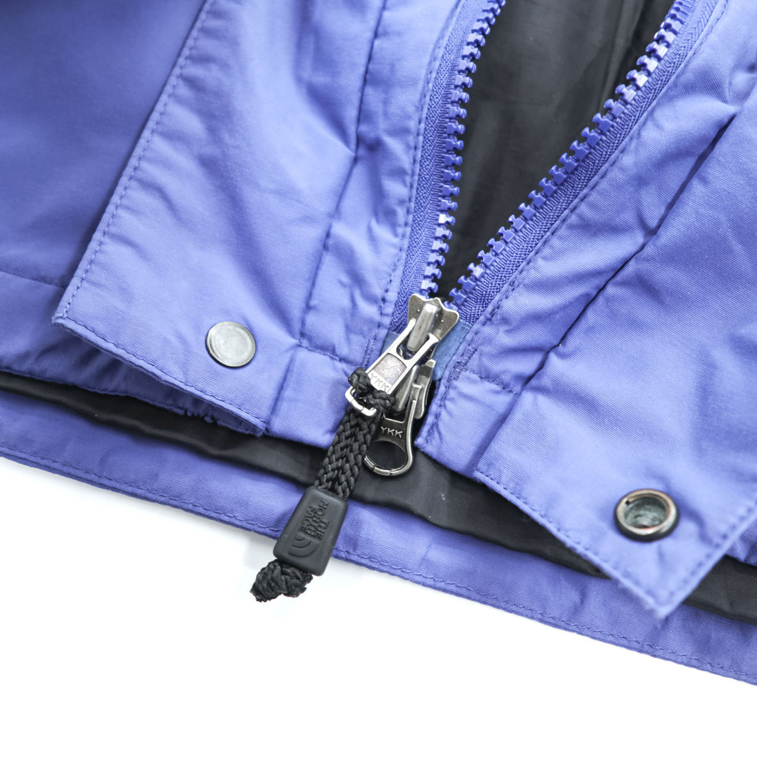 THE NORTH FACE ゴアテックス GORE-TEX マウンテンパーカー シェル レインジャケット M ブルー 防水 ドローコード