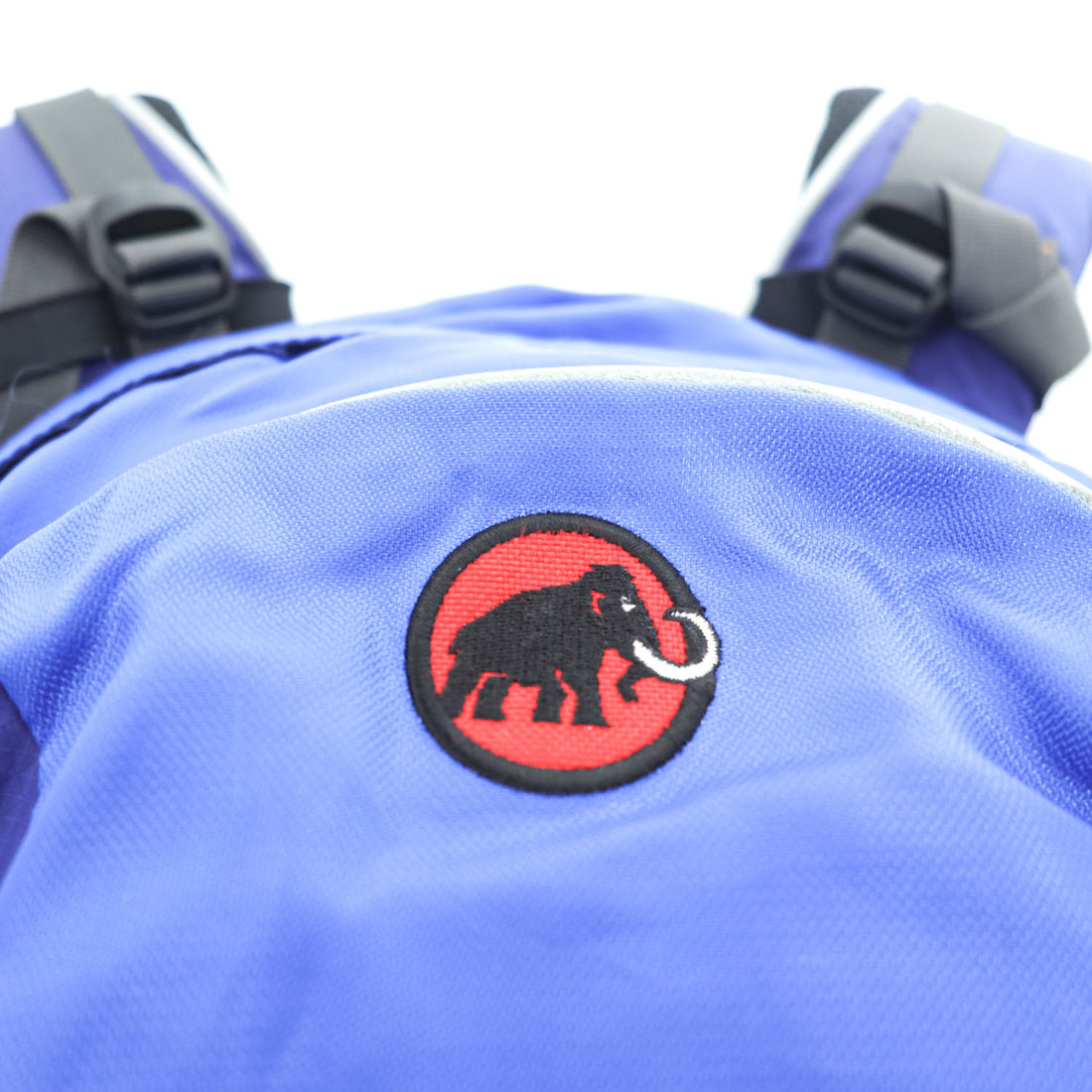 MAMMUT バックパック リュック ブルー ドローコード レインカバー付き
