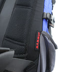 MAMMUT バックパック リュック ブルー ドローコード レインカバー付き