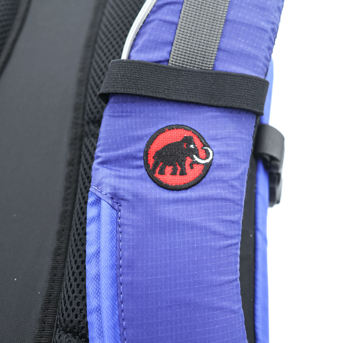 MAMMUT バックパック リュック ブルー ドローコード レインカバー付き