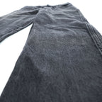 RUSTLER (Wrangler) ブラックデニムパンツ ジーンズ M コットン 87619CB