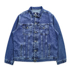 NAUTICA JEANS COMPANY 00年代 デニムジャケット Gジャン L インディゴ ブルー RJ4602-431