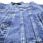 NAUTICA JEANS COMPANY 00年代 デニムジャケット Gジャン L インディゴ ブルー RJ4602-431