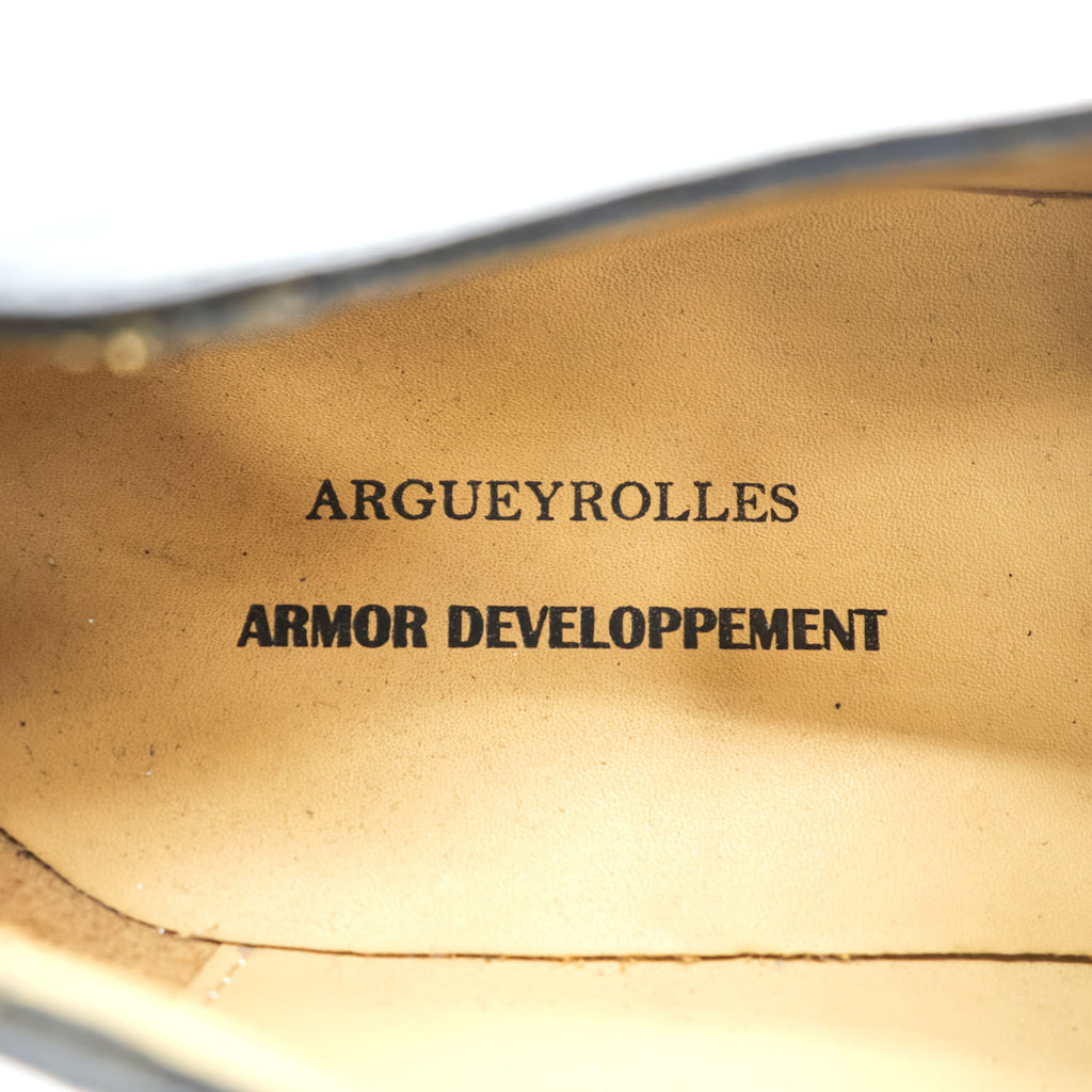 ARGUEYROLLES フランス軍 オフィサー サービスシューズ 革靴 28cm ブラック レザー ARMOR DEVELOPPEMENT