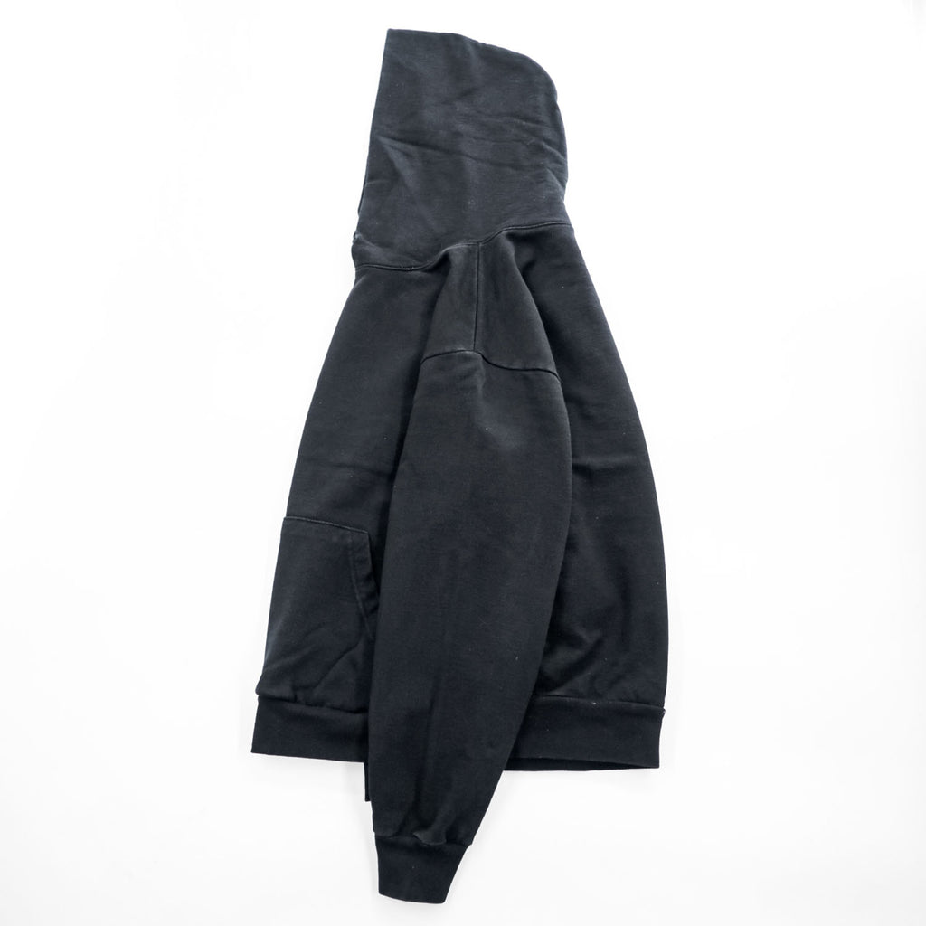 LOS ANGELES APPAREL プルオーバー パーカー USA製 14OZ HEAVY FLEECE M ブラック 裏起毛