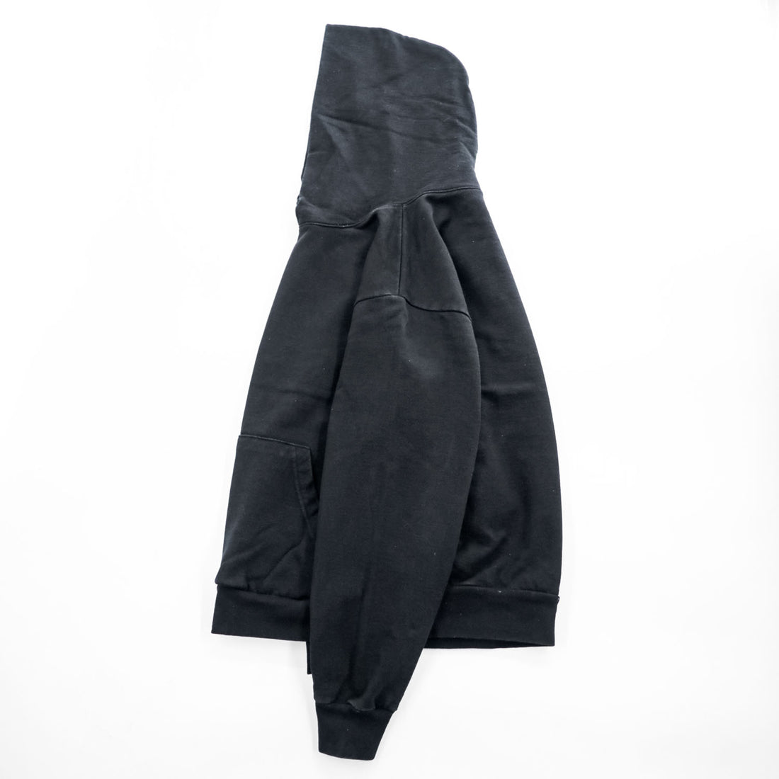 LOS ANGELES APPAREL プルオーバー パーカー USA製 14OZ HEAVY FLEECE M ブラック 裏起毛