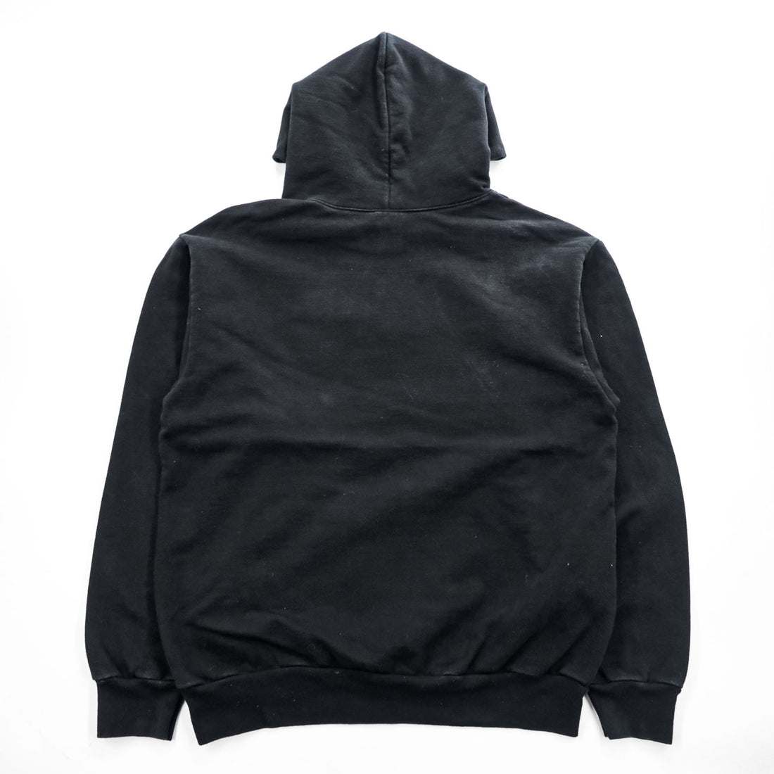 LOS ANGELES APPAREL プルオーバー パーカー USA製 14OZ HEAVY FLEECE M ブラック 裏起毛