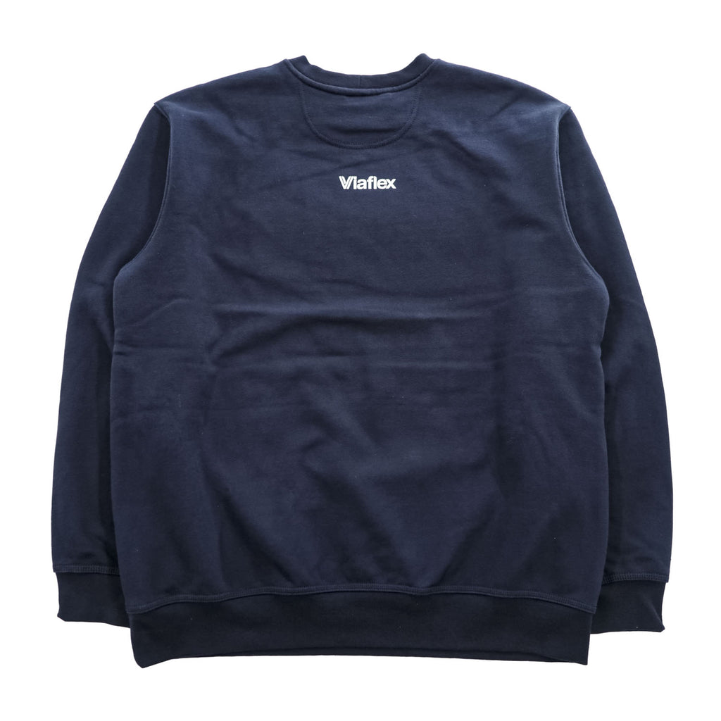 carhartt クルーネック 前V スウェット トレーナー L ネイビー 裏起毛 LOOSE FIT TS0124-M
