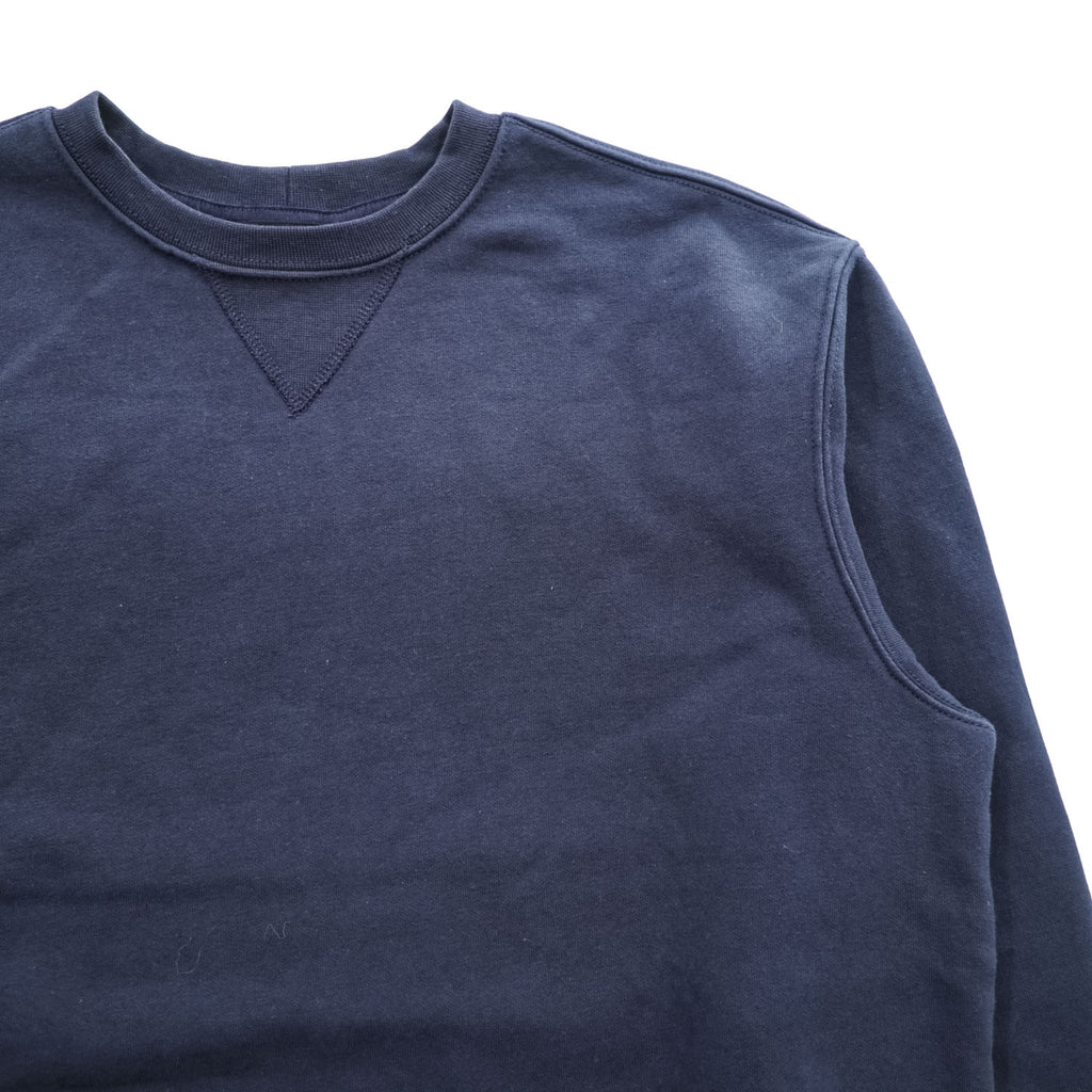 carhartt クルーネック 前V スウェット トレーナー L ネイビー 裏起毛 LOOSE FIT TS0124-M
