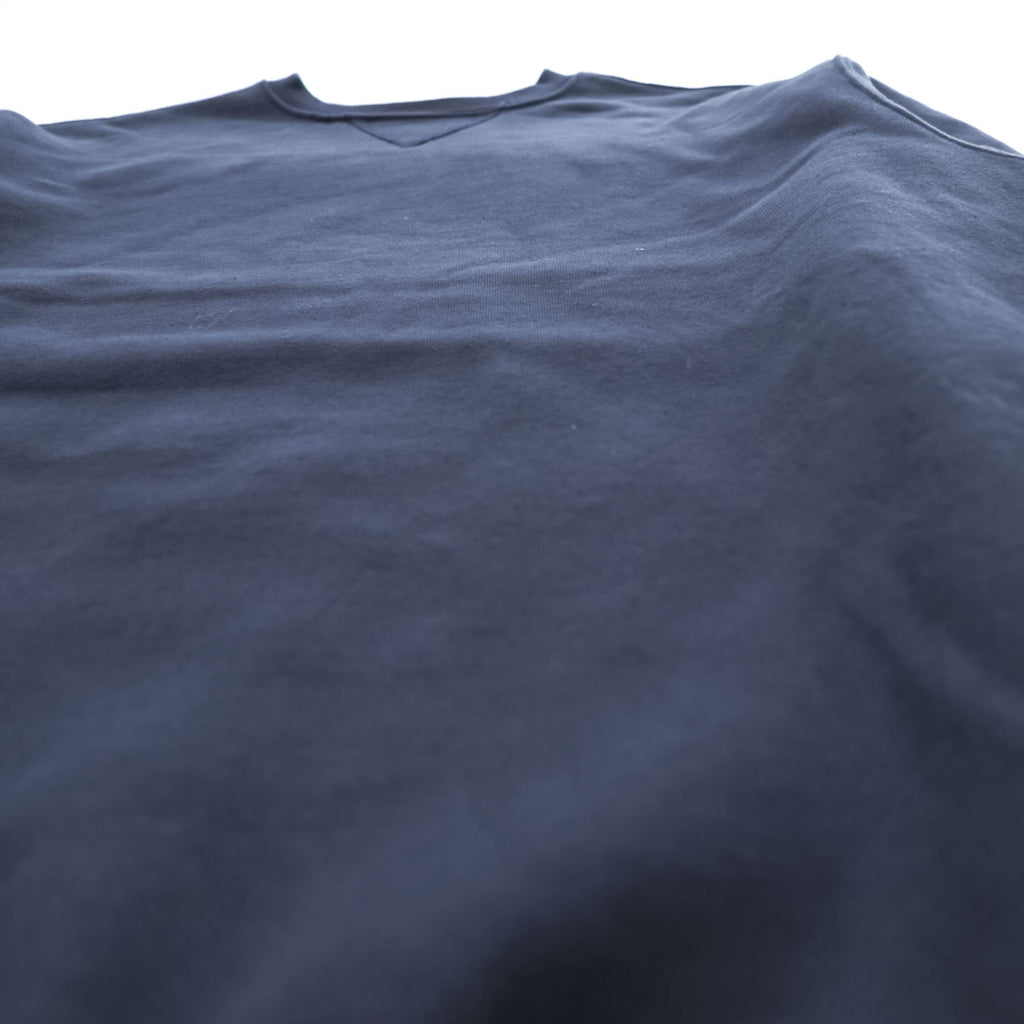 carhartt クルーネック 前V スウェット トレーナー L ネイビー 裏起毛 LOOSE FIT TS0124-M