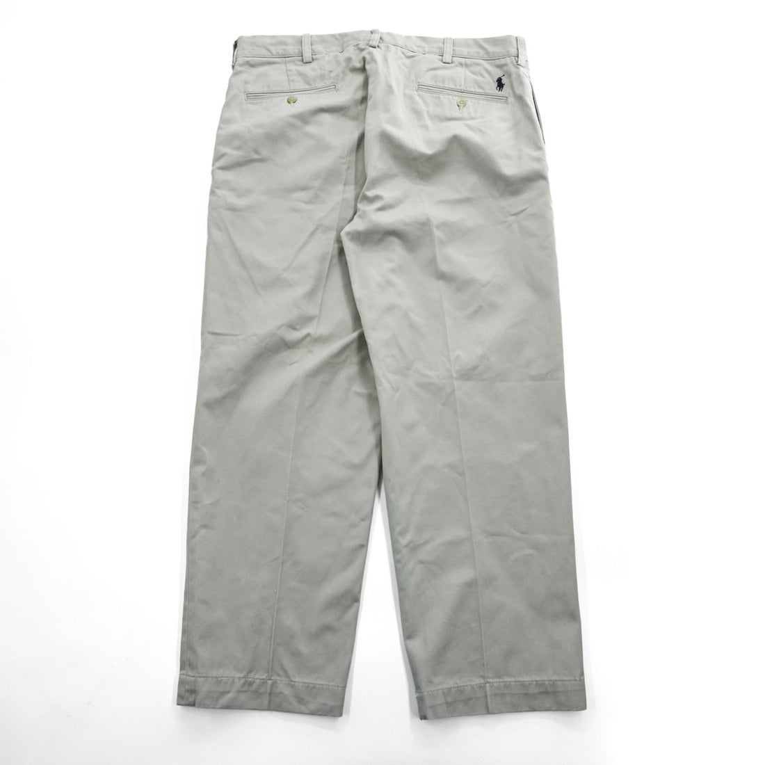 Polo Ralph Lauren 90年代 ヴィンテージ ETHAN PANT 2タック ワイド チノパンツ L ベージュ プリーツ ポロチノ
