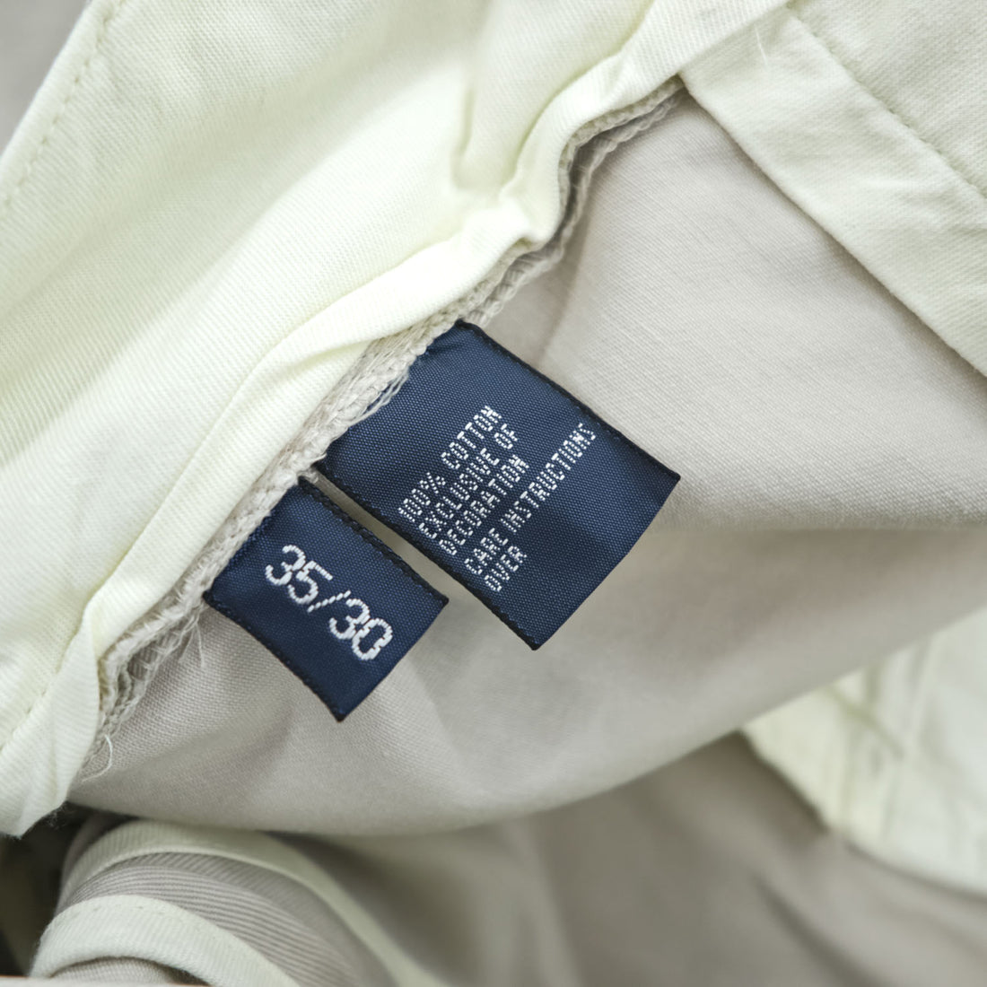 Polo Ralph Lauren 90年代 ヴィンテージ ETHAN PANT 2タック ワイド チノパンツ L ベージュ プリーツ ポロチノ