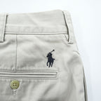 Polo Ralph Lauren 90年代 ヴィンテージ ETHAN PANT 2タック ワイド チノパンツ L ベージュ プリーツ ポロチノ