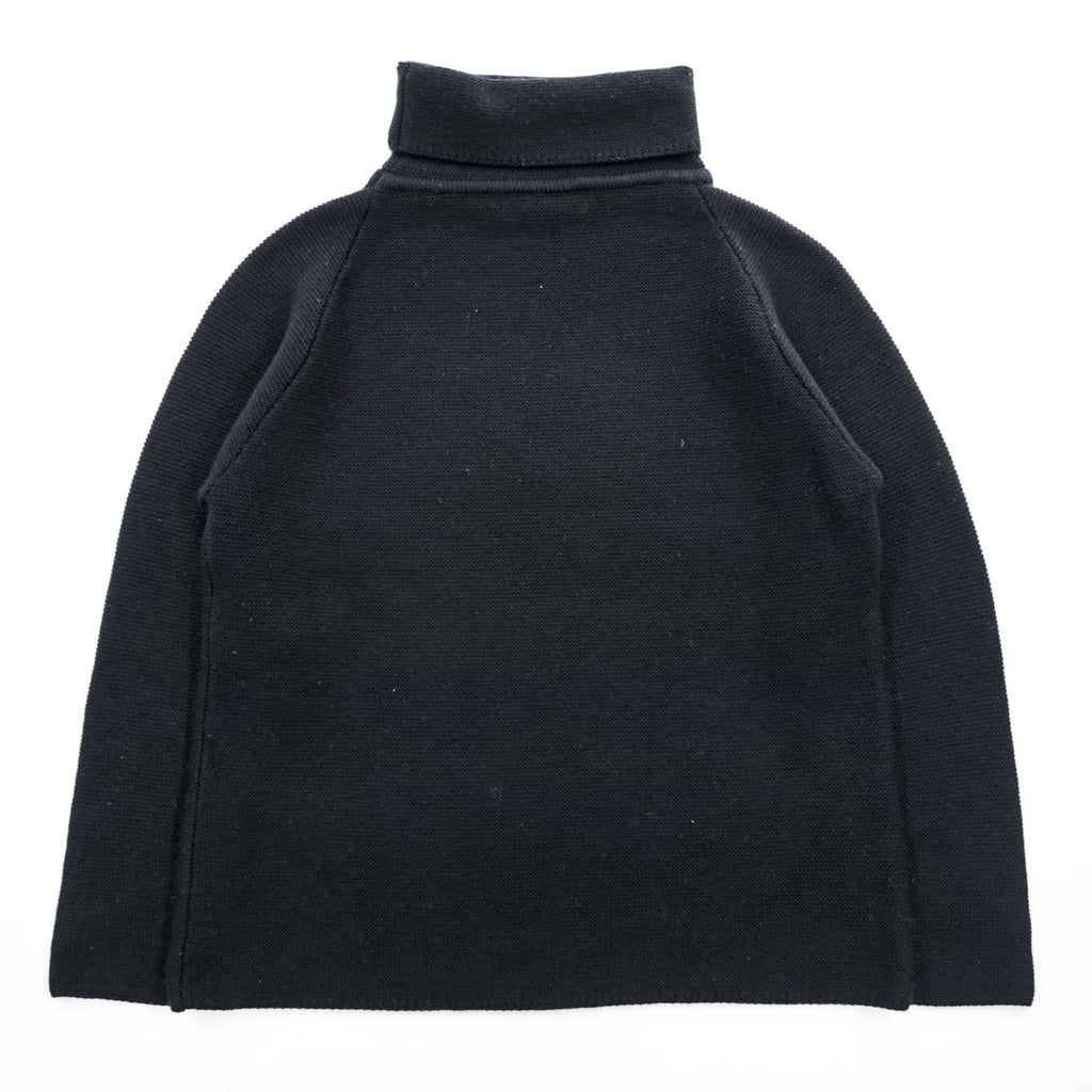 SAINT JAMES フランス製 タートルネック ニット セーター L ブラック
