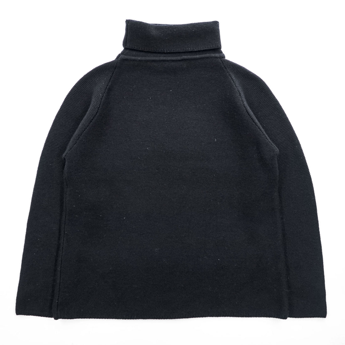 SAINT JAMES フランス製 タートルネック ニット セーター L ブラック