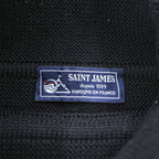 SAINT JAMES フランス製 タートルネック ニット セーター L ブラック
