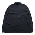 AURALEE 長袖 タートルネック ロングスリーブ Tシャツ SEAMLESS TURTLE NECK L/S TEE ブラック INTERNATIONAL ASSOCIATION of CREATORS