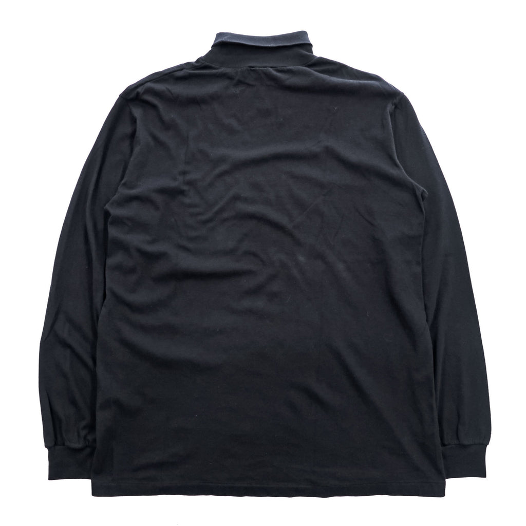 AURALEE 長袖 タートルネック ロングスリーブ Tシャツ SEAMLESS TURTLE NECK L/S TEE ブラック INTERNATIONAL ASSOCIATION of CREATORS