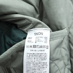 TAION V NECK ZIP VEST Down Vest Dark Sage Green Size S 2024FW