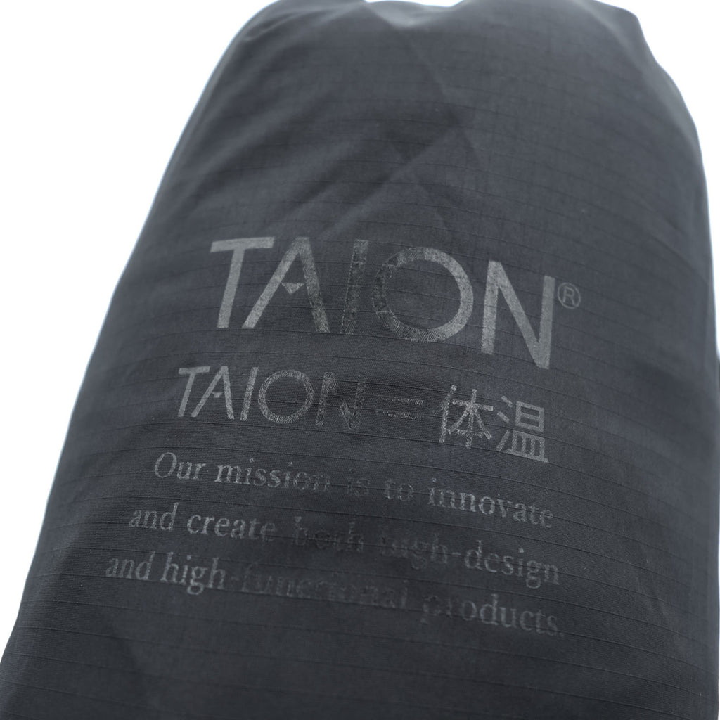 TAION V NECK ZIP VEST Down Vest Dark Sage Green Size S 2024FW
