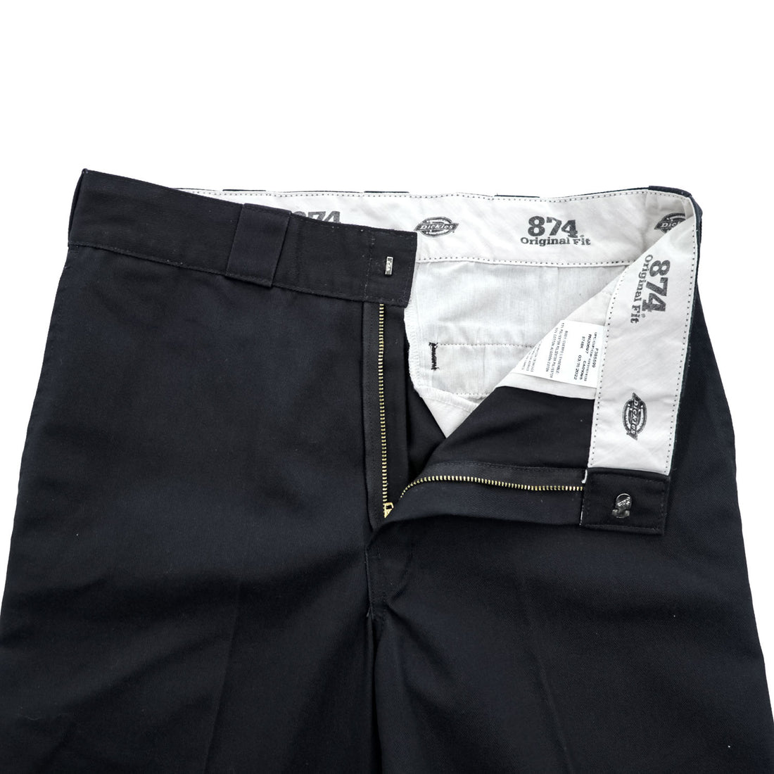 Dickies 874 Original Fit ワークパンツ 32 x 32 ブラック 874BK ブラック メキシコ製