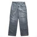 Dickies ダック地 ワークパンツ L フェードグレー キャンバス