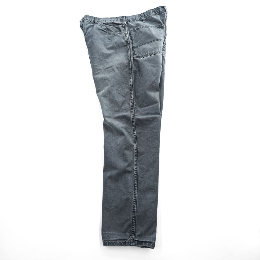 Dickies ダック地 ワークパンツ L フェードグレー キャンバス