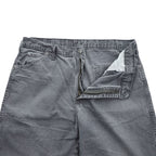 Dickies ダック地 ワークパンツ L フェードグレー キャンバス