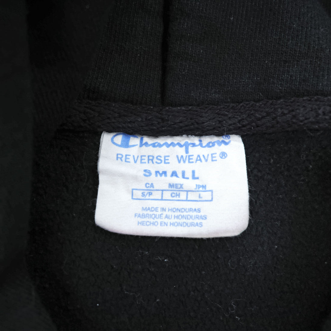 Champion リバースウィーブ REVERSE WEAVE プルオーバー パーカー L ブラック カンガルーポケット ワンポイントロゴ GF68 BKC