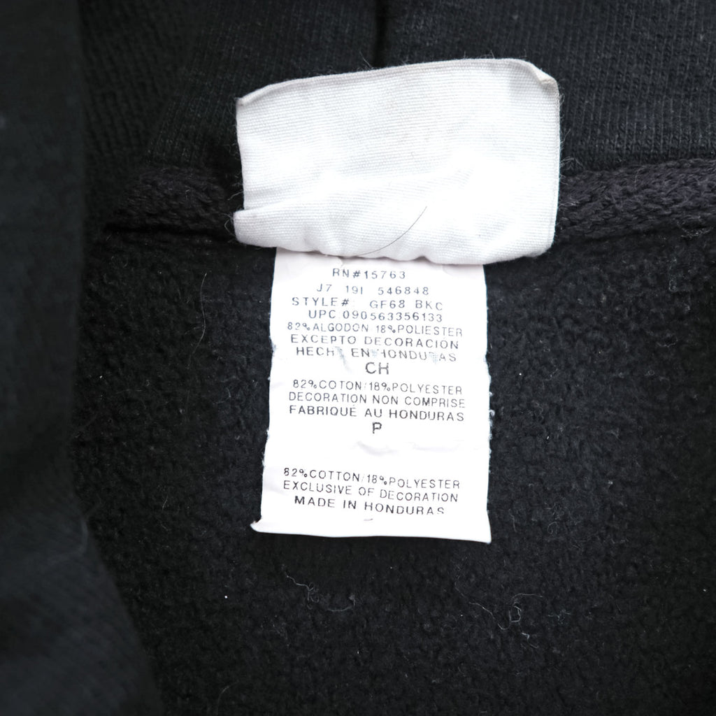 Champion リバースウィーブ REVERSE WEAVE プルオーバー パーカー L ブラック カンガルーポケット ワンポイントロゴ GF68 BKC