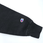Champion リバースウィーブ REVERSE WEAVE プルオーバー パーカー L ブラック カンガルーポケット ワンポイントロゴ GF68 BKC