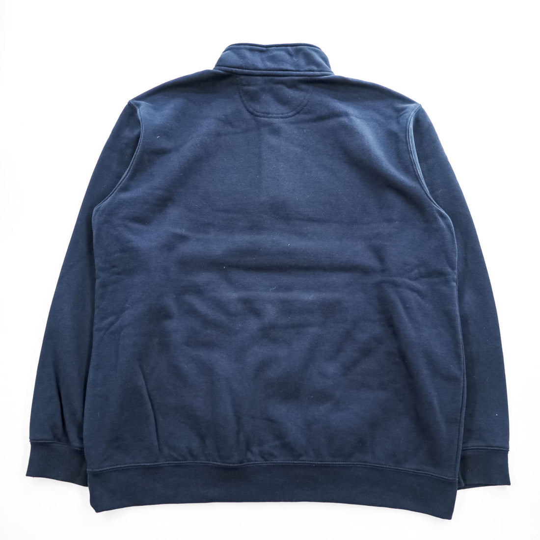 carhartt ハーフジップ スウェット トレーナー XL ネイビー 裏起毛 ビッグサイズ LOOSE FIT TS5294-M