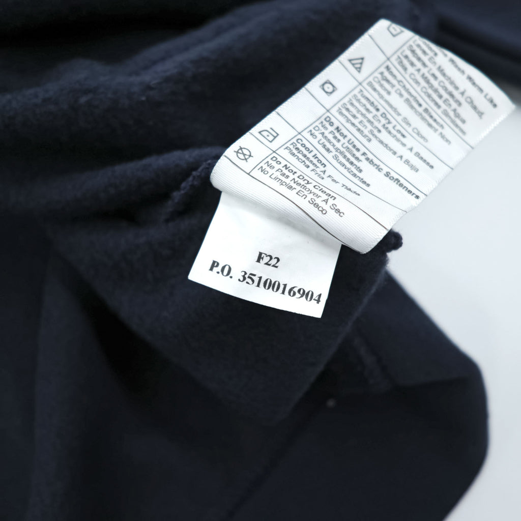carhartt ハーフジップ スウェット トレーナー XL ネイビー 裏起毛 ビッグサイズ LOOSE FIT TS5294-M