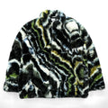 Sasquatchfabrix. 日本製 ファーコーチジャケット L マルチカラー フェイクファー FUR COACH JACKET ドローコード 21AW-JKH-003