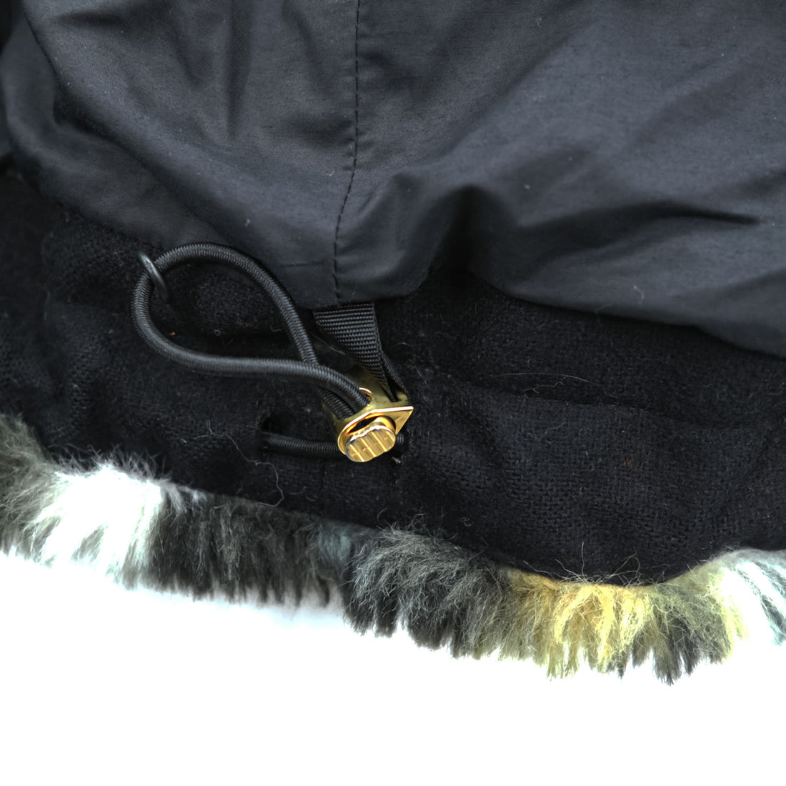Sasquatchfabrix. 日本製 ファーコーチジャケット L マルチカラー フェイクファー FUR COACH JACKET ドローコード 21AW-JKH-003