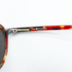 l.a. Eyeworks サングラス ラウンド HULA 310 ブラウン ベッコウ イタリア製