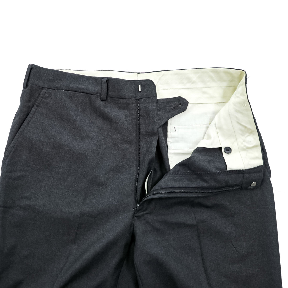 Brooks Brothers Golden Fleece Wool Slacks Charcoal Gray Made in USA