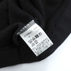agnes b. HOMME 日本製 カーディガンプレッション スナップボタン M ブラック 裏起毛 ET84M001 H19