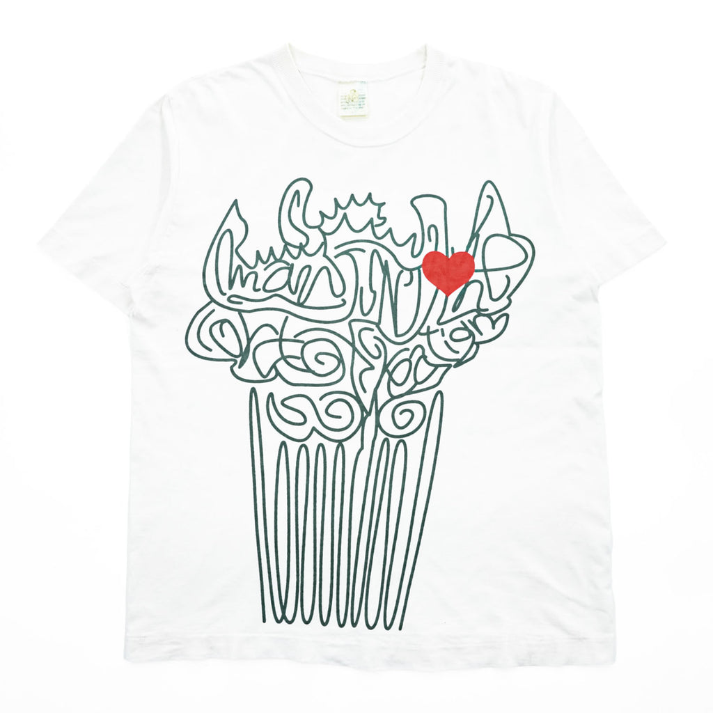 BRU NA BOINNE Tシャツ M ホワイト 両面プリント Man ISN'T the lord of creation