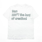 BRU NA BOINNE Tシャツ M ホワイト 両面プリント Man ISN'T the lord of creation