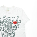 BRU NA BOINNE Tシャツ M ホワイト 両面プリント Man ISN'T the lord of creation