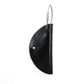 Hender Scheme Circle Key Holder Black Leather 3-Key Hook Wire Loop