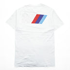 WARPED × MIN-NANO 日本製 Tシャツ L ホワイト BMWパロディ プリント