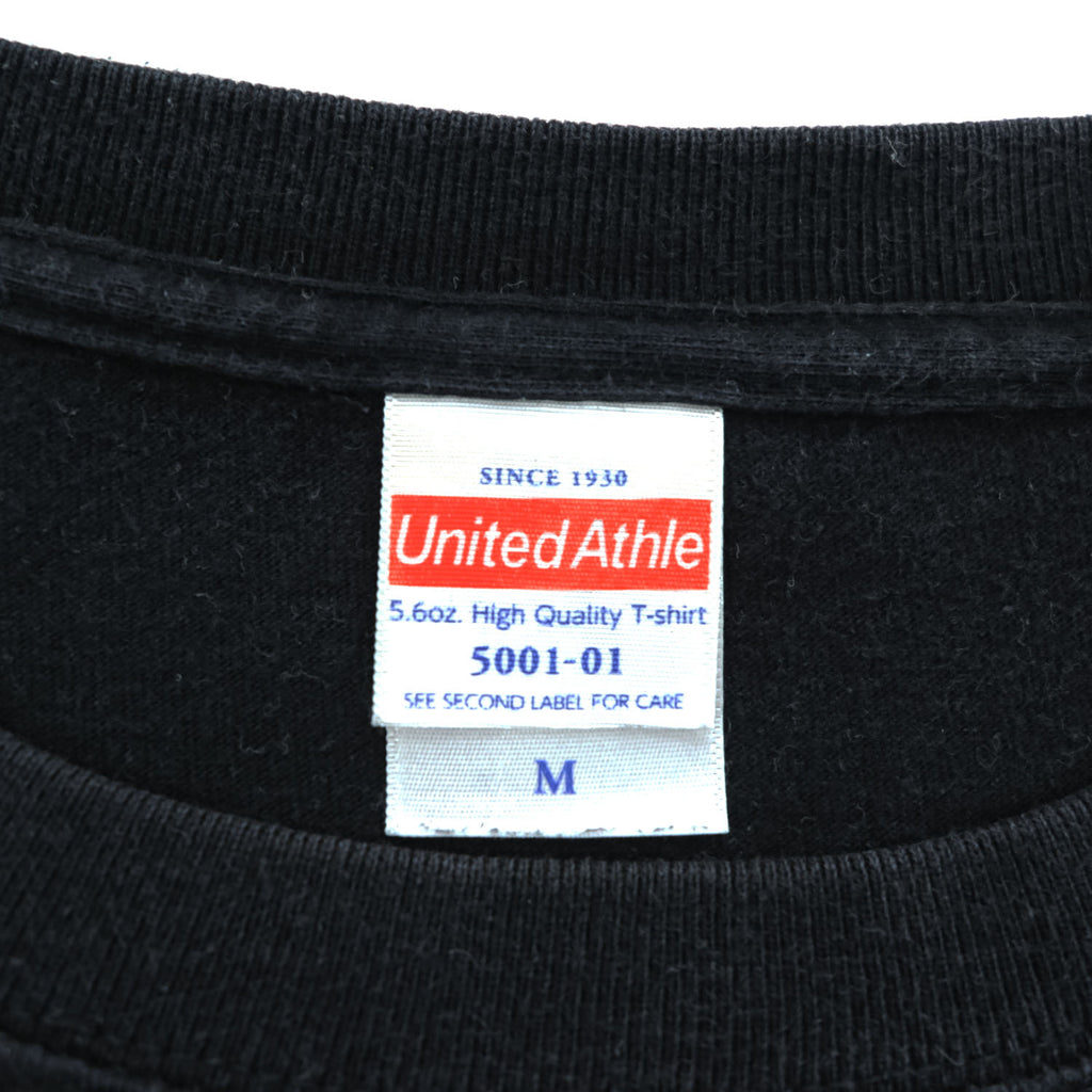 BRU NA BOINNE クルーネック Tシャツ United Athle 5.6oz. High Quality T-shirt M ブラック 大阪パフェ