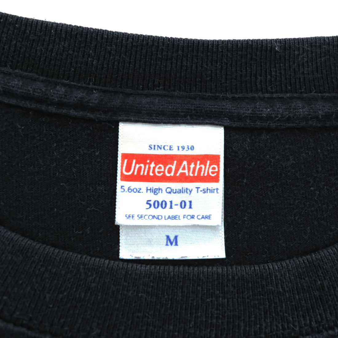 BRU NA BOINNE クルーネック Tシャツ United Athle 5.6oz. High Quality T-shirt M ブラック 大阪パフェ