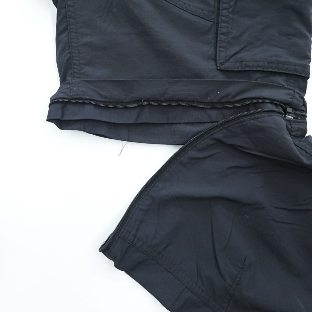 Columbia シェル アウトドア 2WAY コンバーチブル カーゴパンツ ショートパンツ M リップストップ XM0102